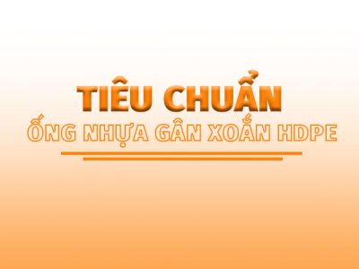 tiêu chuẩn ống nhựa xoắn hdpe